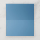 Carte De Placement Bleu océan brisant les vagues (Intérieur déplié)