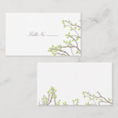 Carte De Placement Blisser Branches Tableau Escort (Devant / Derrière)