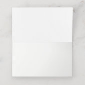 Carte De Placement Blue Starfish Florida Beach Table de mariage (Intérieur déplié)