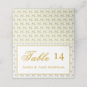 Carte De Placement Bluebirds Wedding (Extérieur déplié)