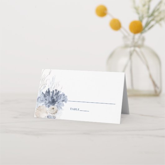 Carte De Placement Boho chic Beach Destination Mariage (Devant)