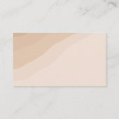 Carte De Placement Boho Chic Minimalist Livres Pour Baby Card (Dos)