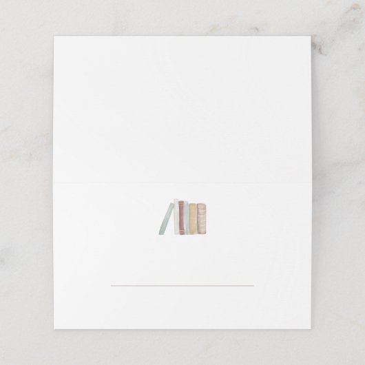 Carte De Placement Boîtes d'aquarelle Mariage plié (Extérieur déplié)