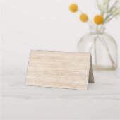 Carte De Placement Botte de Cowboy Mariage occidental Bois Brown rust (Dos)