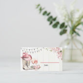 Carte De Placement Bottes florales de l'Ouest et bulles (Debout devant)