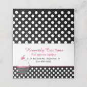 Carte De Placement Boulangerie Whimsical Plié Business / Carte de fid (Extérieur déplié)