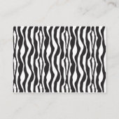 Carte De Placement Boutique Chic Boy Table Card Plat (Dos)