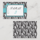 Carte De Placement Boutique Chic Boy Table Card Plat (Devant / Derrière)