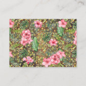 Carte De Placement Bring a Book Rustic Pink Safari Baby Shower Card (Dos)