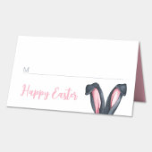 Carte De Placement Broustillante Oreilles Joyeuses Pâques