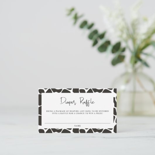 Carte De Placement BRYNDLE Moderne Vache d'animal de ferme Imprimer l (Debout devant)