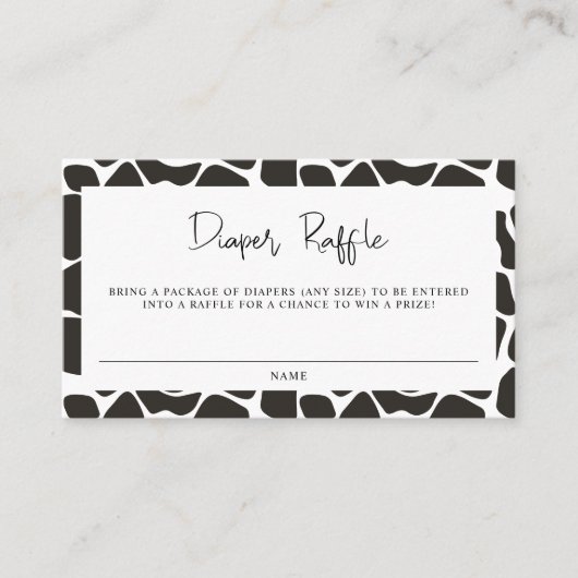 Carte De Placement BRYNDLE Moderne Vache d'animal de ferme Imprimer l (Devant)