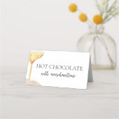 Carte De Placement Buffet de perles et de Prosecco pour enterrement d (Devant)