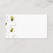 Carte De Placement Bumblebee volant Jaune Noir Bumble Bee (Devant)