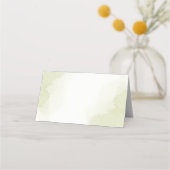 Carte De Placement cabernet rose fleurs vert feuilles (Dos)