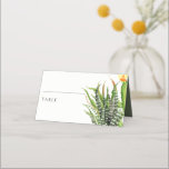 CARTE DE PLACEMENT CACTUS MODERNE JARDIN FLEURI MARIAGE D'EAU COULEUR<br><div class="desc">Si vous avez besoin d'une personnalisation ou d'autres éléments correspondants,  n'hésitez pas à me contacter à l'adresse info@yellowfebstudio.com</div>