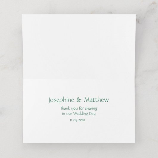 Carte De Placement Cactus Succulent String Lights Mariage Place Cards (Intérieur déplié)