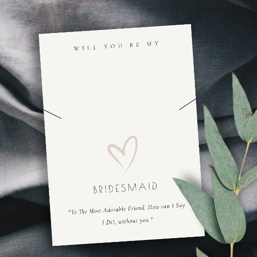 CARTE DE PLACEMENT CADEAU COEUR BLANC BRIDESMAID AFFICHAGE DE LACE DE