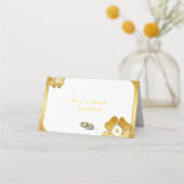 Carte De Placement Cadre doré (Dos)