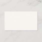 Carte De Placement Calligraphie de mariage Script (Dos)