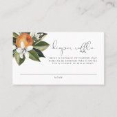 Carte De Placement CALLIOPE Little Cutie Clémentine Déchets Raffin (Devant)