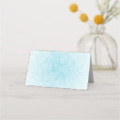 Carte De Placement Camion de Noël avec pins et animaux de forêt (Dos)