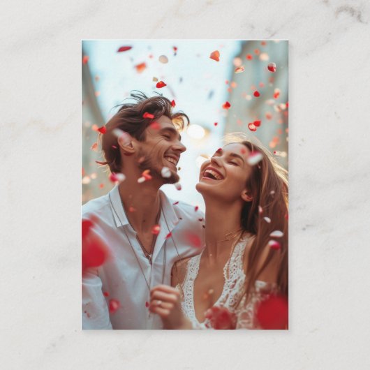 Carte De Placement Capturez L'Amour Qr Code Photo Mariage moderne (Dos)