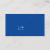 Carte De Placement Carrelage bleu méditerranéen et Mariage d'agrumes (Dos)