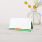 Carte De Placement Carte baby shower d'art de l'aquarelle éléphante (Dos)