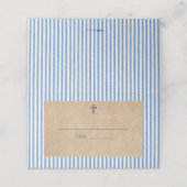 Carte De Placement Carte d'assise du numéro de table de l'apôtre (Extérieur déplié)