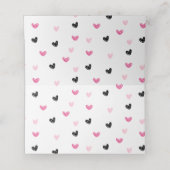 Carte De Placement Carte de Étiquette alimentaire d'anniversaire de f (Intérieur déplié)