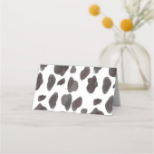 Carte De Placement Carte de la tente de nourriture Highland Cow (Dos)