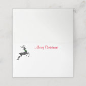 Carte De Placement Carte de lieu de nom (Extérieur déplié)