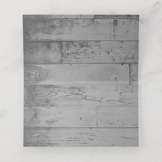 Carte De Placement Carte de lieu de réception Arbre rose des Coeurs (Intérieur déplié)