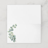 Carte De Placement Carte de nom pliée - Verdure (Extérieur déplié)