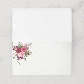 Carte De Placement Carte de place de nom plié (Extérieur déplié)