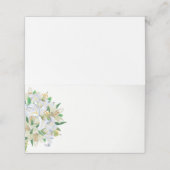 Carte De Placement Carte de place de nom plié (Extérieur déplié)