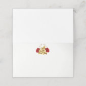 Carte De Placement Carte de place de nom plié (Extérieur déplié)