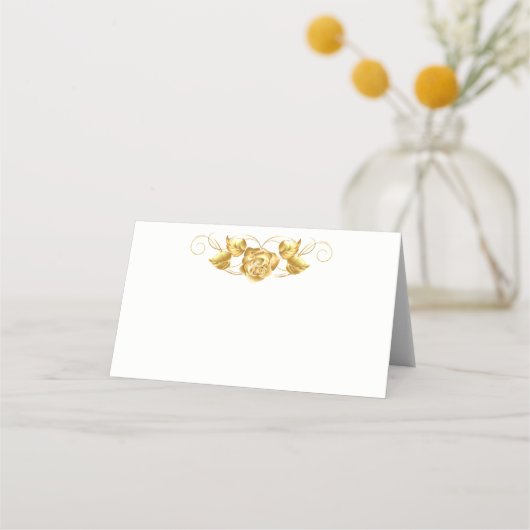 Carte De Placement Carte de place de nom plié (Devant)