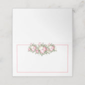 Carte De Placement Carte de place de nom plié (Extérieur déplié)