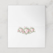 Carte De Placement Carte de place de nom plié (Extérieur déplié)