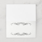 Carte De Placement Carte de place de nom plié (Extérieur déplié)