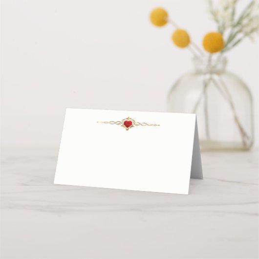 Carte De Placement Carte de place de nom plié (Devant)