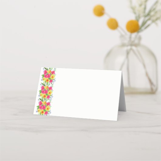 Carte De Placement Carte de place de nom plié (Devant)