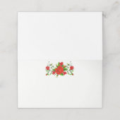 Carte De Placement Carte de place de nom plié (Extérieur déplié)