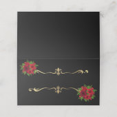 Carte De Placement Carte de place de nom plié (Extérieur déplié)