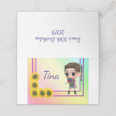 Carte De Placement Carte de place de table (Extérieur déplié)