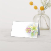 Carte De Placement Carte de place des invités mariages d'art de l'aqu (Dos)