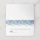 Carte De Placement Carte de place du nom plié du mariage (Extérieur déplié)