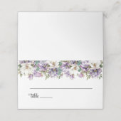 Carte De Placement Carte de place du nom plié du mariage (Extérieur déplié)